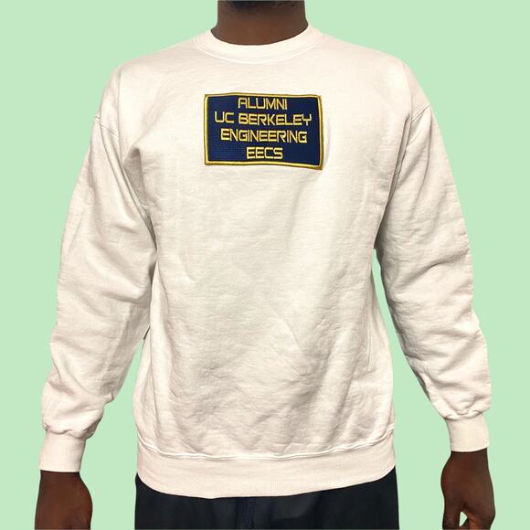 Vintage Hanes UC Berkeley Engineering Crewneck M - Picture 1 of 4